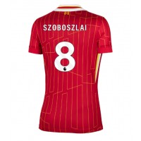 Camisa de time de futebol Liverpool Dominik Szoboszlai #8 Replicas 1º Equipamento Feminina 2024-25 Manga Curta